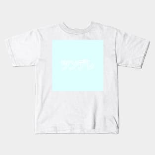 Tsundere Heart Button - Sky Kids T-Shirt